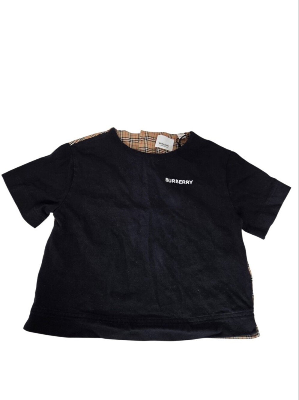 Burberry Kids Black & Beige Mandie T-Shirt